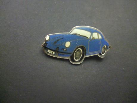 Porsche 356 sportwagen blauw
